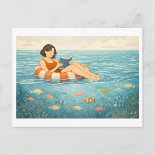 Postal Lectura estacional: Verano