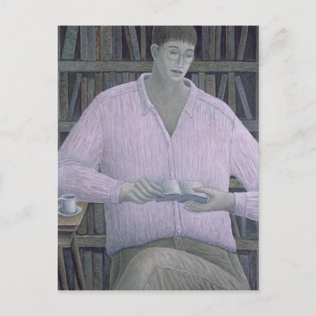 Postal Lectura masculina 1998 (Anverso)