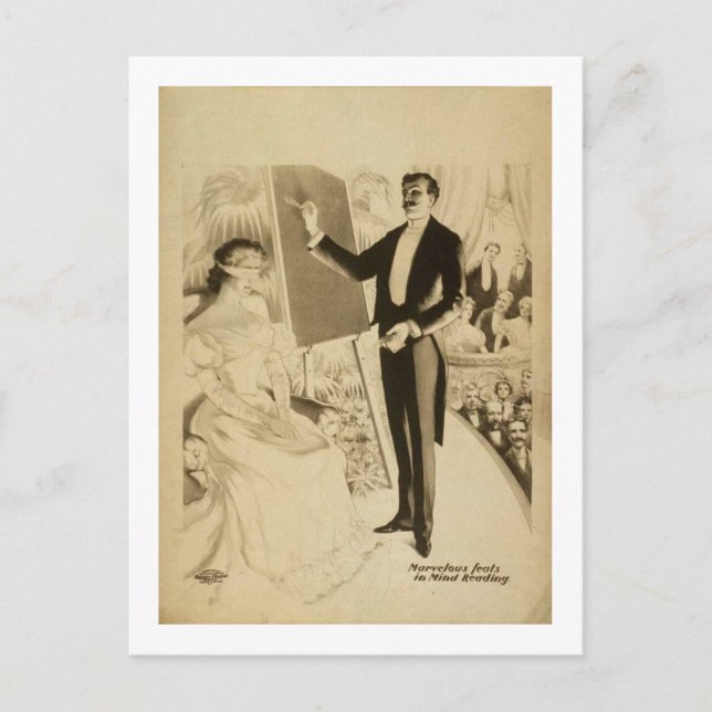 Postal Lectura mental (Anverso)