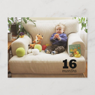 Postal Led - 16 meses
