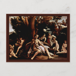 Postal Leda Y El Cisne Por Nombre De Nacimiento