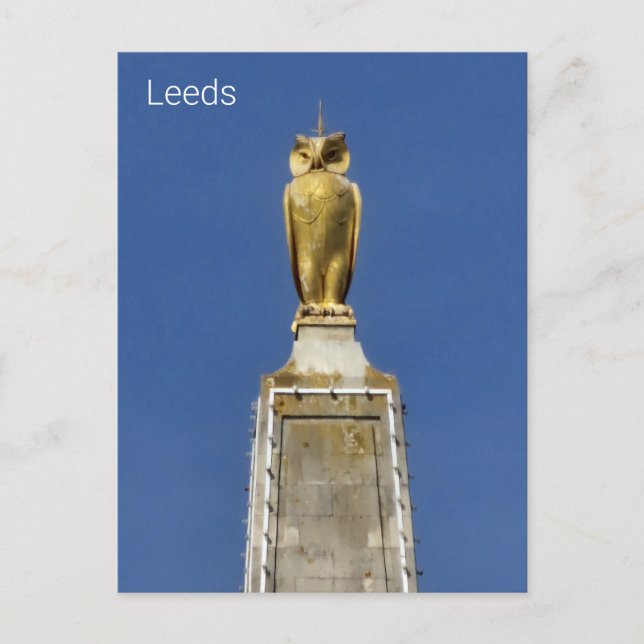 Postal Leeds Civic Hall (Anverso)