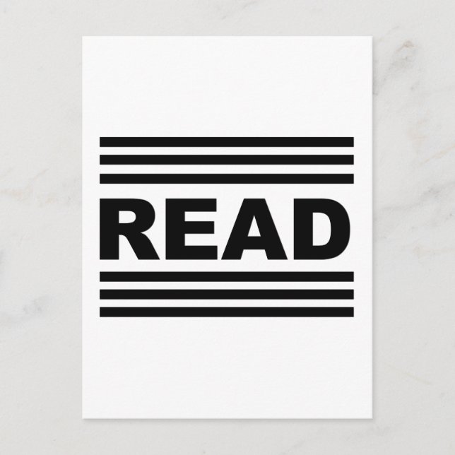 Postal Leer entre líneas (Anverso)