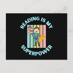 Postal leer es mi superpoder