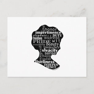 Postal Leer Jane Austen Cameo