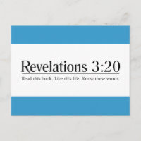 Leer las revelaciones de la Biblia 3:20