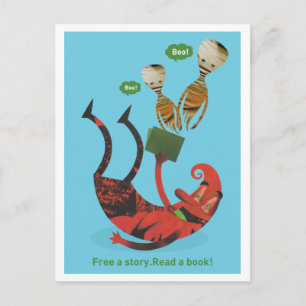 Postal Leer más libros