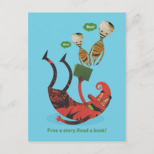 Postal Leer más libros