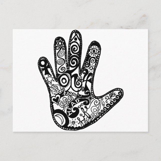 POSTAL LEER SU PALMA (Anverso)