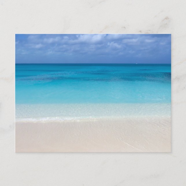 Postal Leeward Beach | Foto de Turcas y Caicos (Anverso)