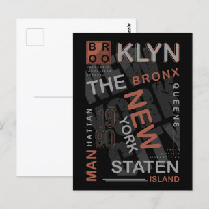 Postal Legado de los Boroughs de NYC
