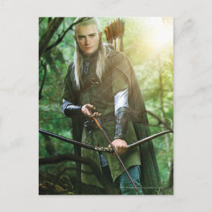 Postal LEGOLAS GREENLEAF™ con el arco