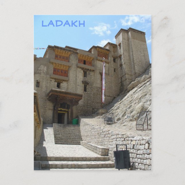 Postal Leh Palace, Leh, Ladakh, India (Anverso)