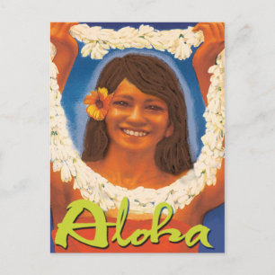 Postal Lei Aloha