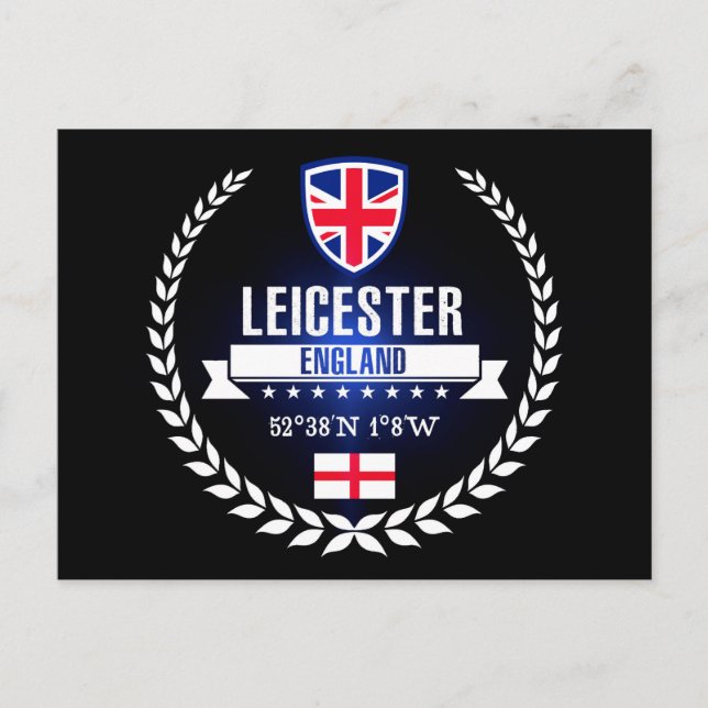 Postal Leicester (Anverso)