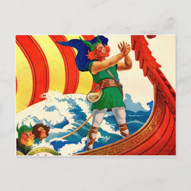 Postal Leif Ericson (Anverso)