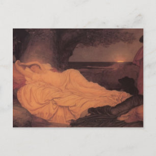 Postal Leighton Federico-Cymon e Iphigenia