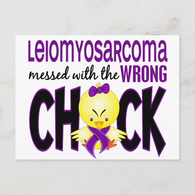 Postal Leiomyosarcoma Con El Chico Equivocado (Anverso)