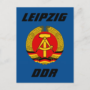 Postal Leipzig, DDR - Alemania Oriental