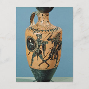 Postal Lekythos de estilo ático