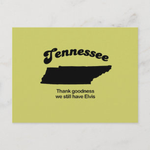 Postal Lema de Tennessee - Gracias a Dios