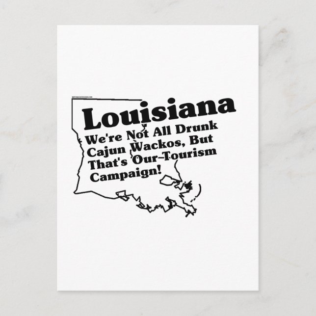 Postal Lema del estado de Louisiana (Anverso)