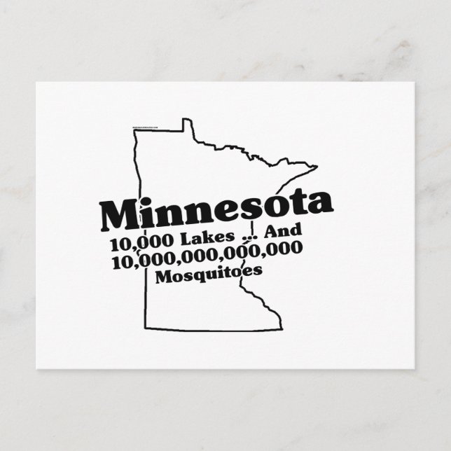 Postal Lema del estado de Minnesota (Anverso)