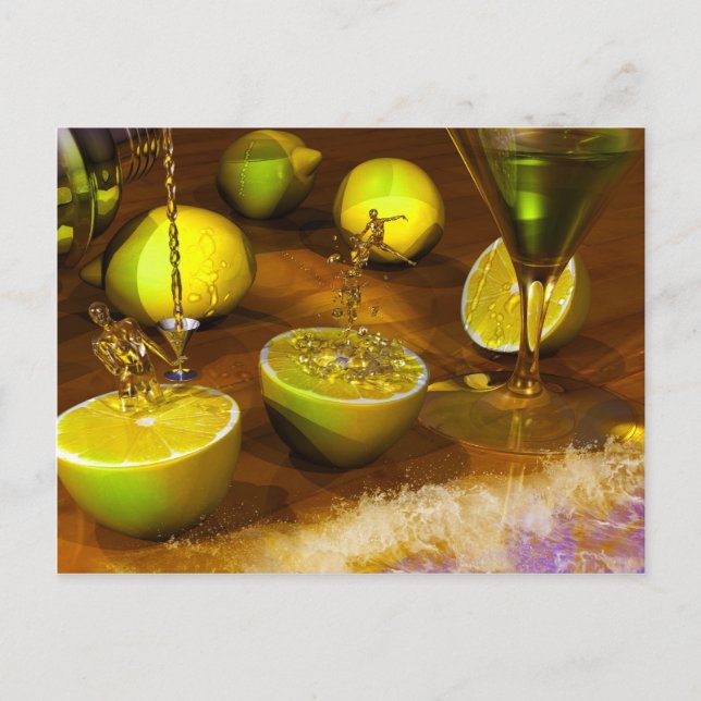Postal Lemon Chica (Anverso)