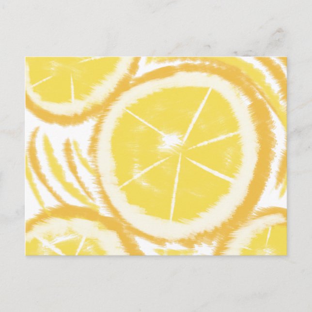 Postal Lemon Lime Slice Resumen Tye (Anverso)