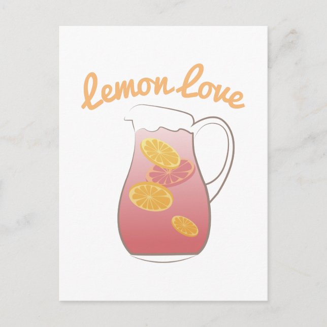Postal Lemon Love (Anverso)