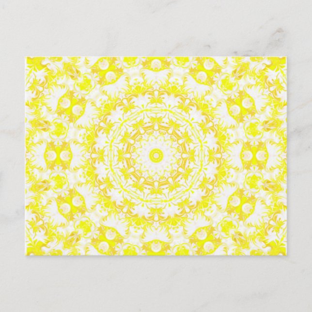 Postal Lemon Meringue Kaleidoscope (Anverso)