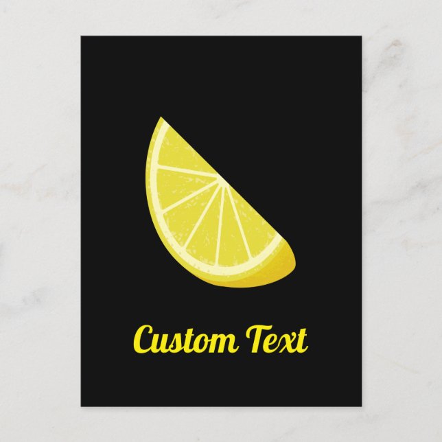 Postal Lemon Slice (Anverso)