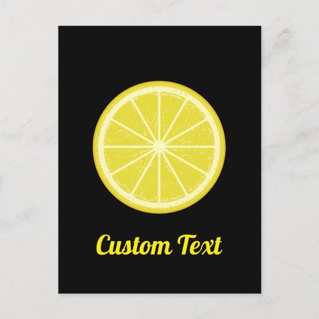 Postal Lemon Slice (Anverso)