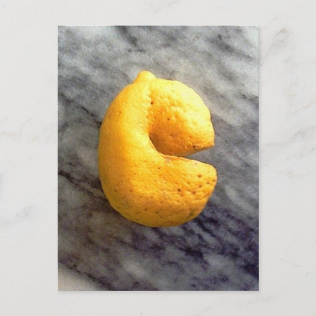 Postal Lemon Smile (Anverso)