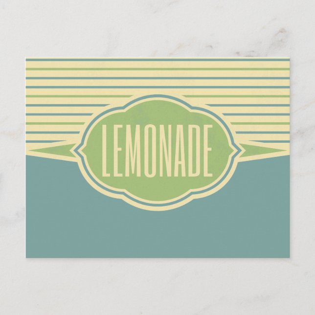 Postal "Lemonade" (Anverso)
