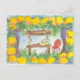 Postal Lemonade Stand Lemon Citrus Grove