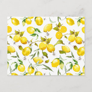 Postal Lemones acuarelas 5