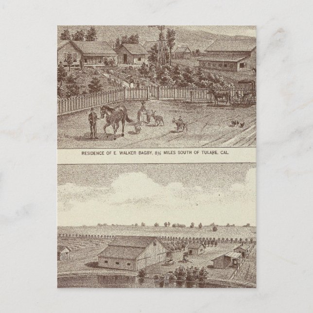 Postal Lemoore, Armona ranches 2 (Anverso)