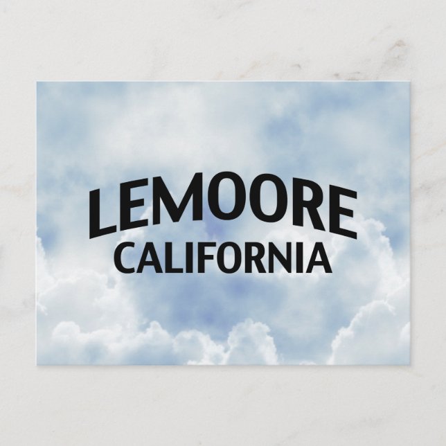 Postal Lemoore California (Anverso)