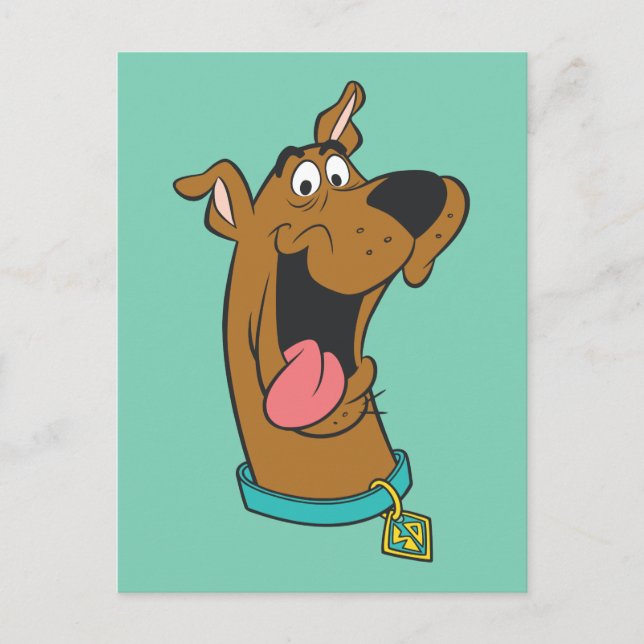 Postal Lengua Scooby-Doo fuera (Anverso)