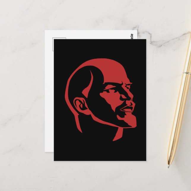 Postal Lenin, URSS, CCCP, Unión Soviética, Comunismo (Anverso/Reverso In Situ)