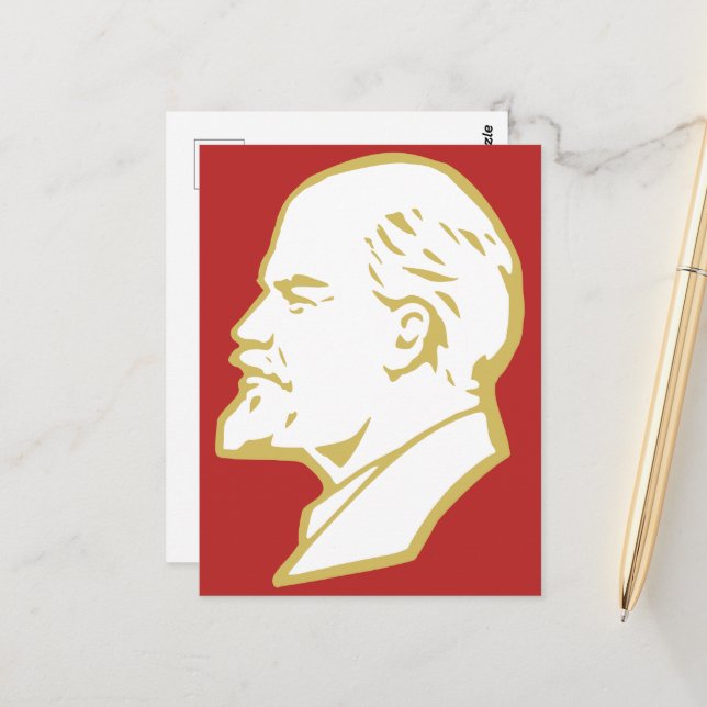 Postal Lenin, USSR, CCCP, Soviet Union, Communism (Anverso/Reverso In Situ)