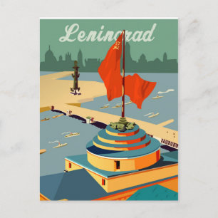Postal Leningrado