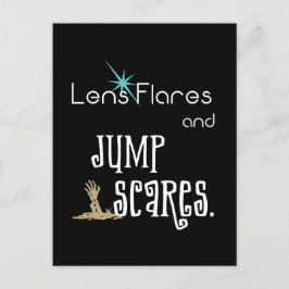 Postal Lens Flares y el humor de la película "Jump Scares