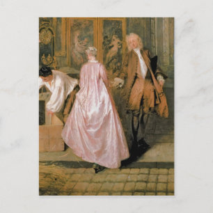 Postal L'Enseigne de Gersaint, 1720