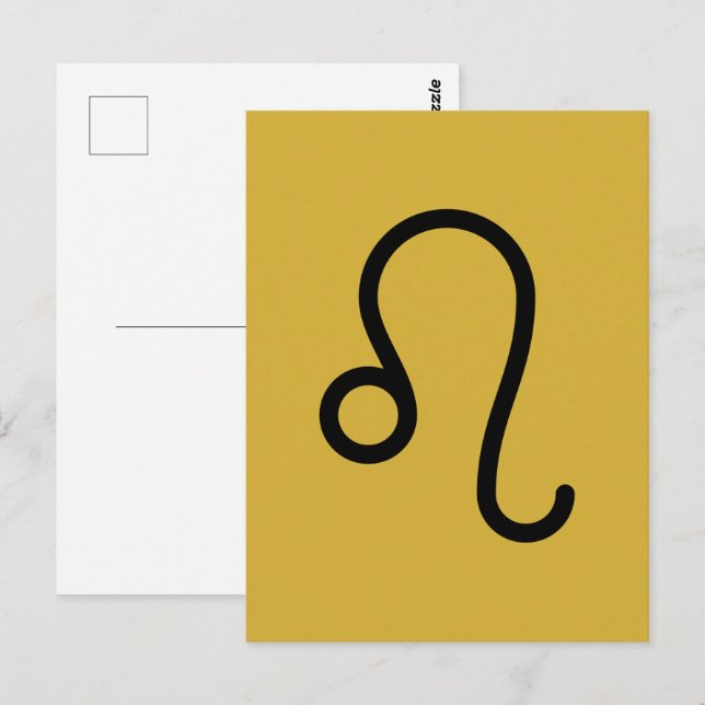 Postal Leo (Anverso / Reverso)