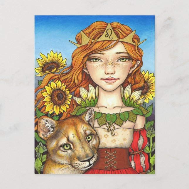 Postal Leo (Anverso)