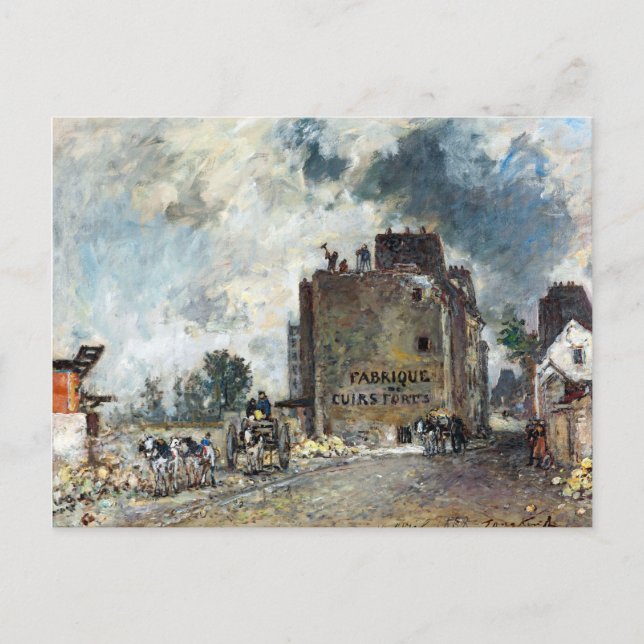 Postal Leo Gestel Mallorca, Terreno (Anverso)