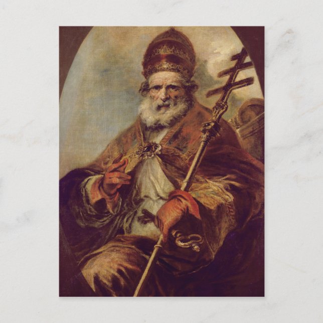 Postal Leo I (Anverso)