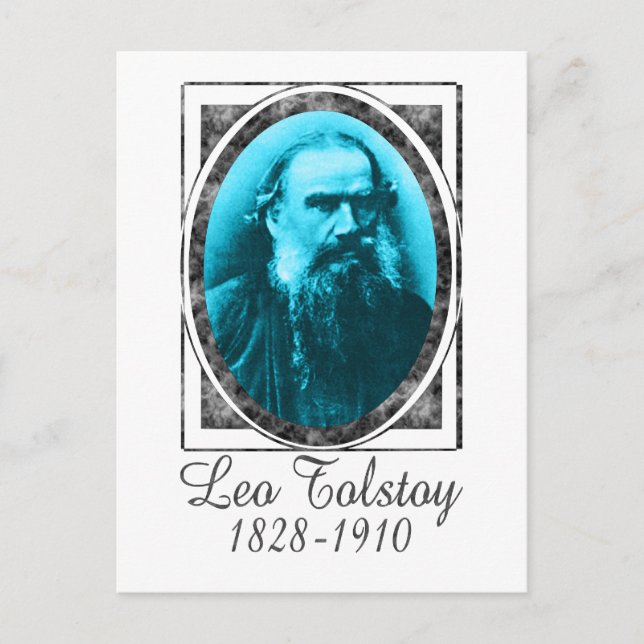 Postal Leo Tolstoy (Anverso)